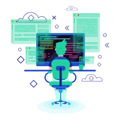 hire flutter app developer Image